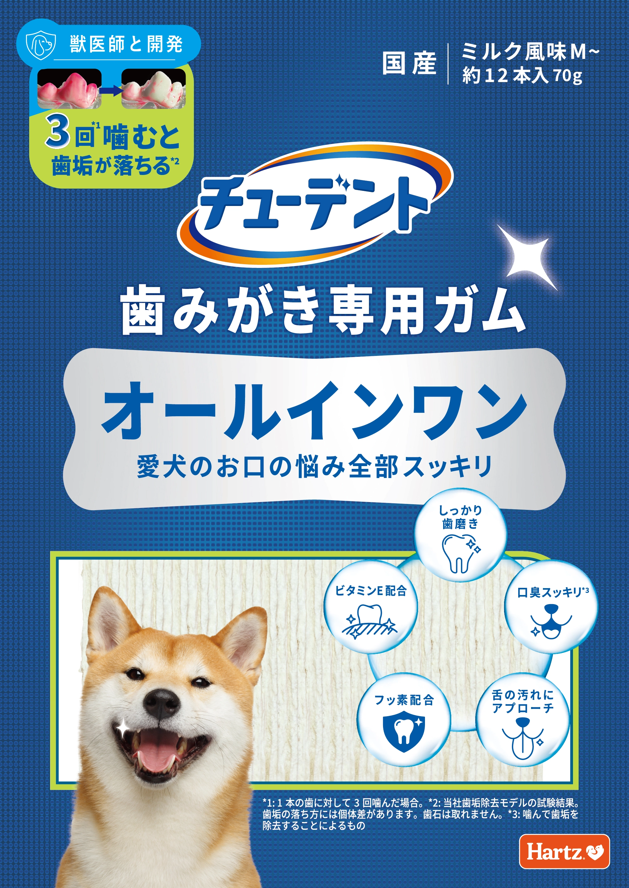 チューデント<br>歯みがき専用ガム<br>オールインワン M-